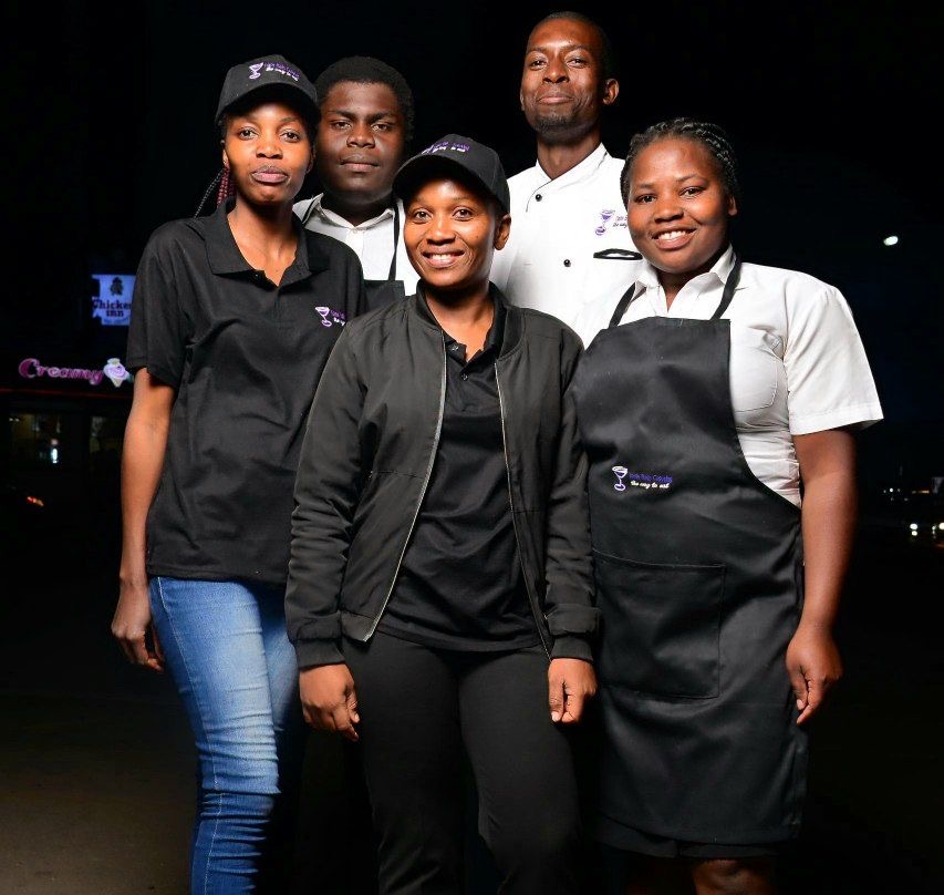 Catering event at night